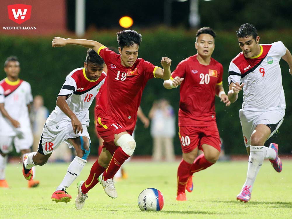 U.23 Việt Nam sẽ tái ngộ đối thủ Timor Leste từ sau SEA Games 2015. Ảnh: Tuấn Tú.