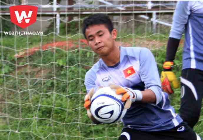 Thanh Tuấn từng là thủ môn số 1 của U.19 Việt Nam.