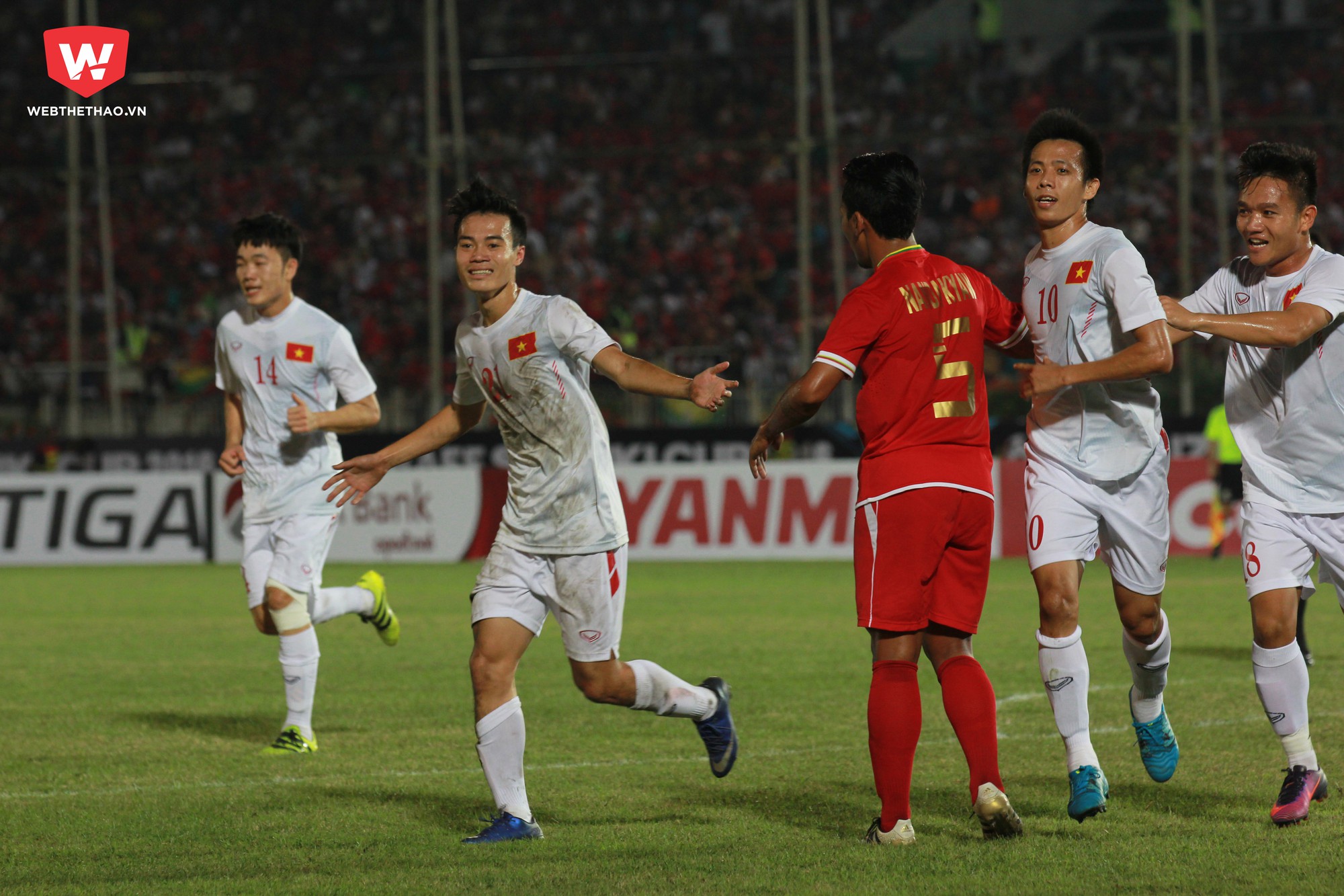 ĐTVN đã có trận ra quân tốt khi thắng 2-1 trước Myanmar.