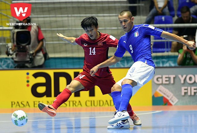 ĐT Futsal Việt Nam sẽ đối đầu với Nga ở vòng 1/8 World Cup.