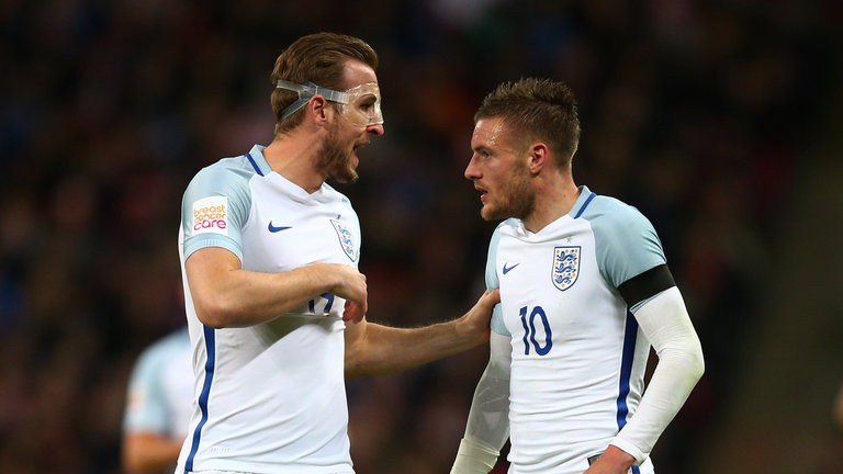 Kane và Vardy sẽ dẫn dắt hàng công