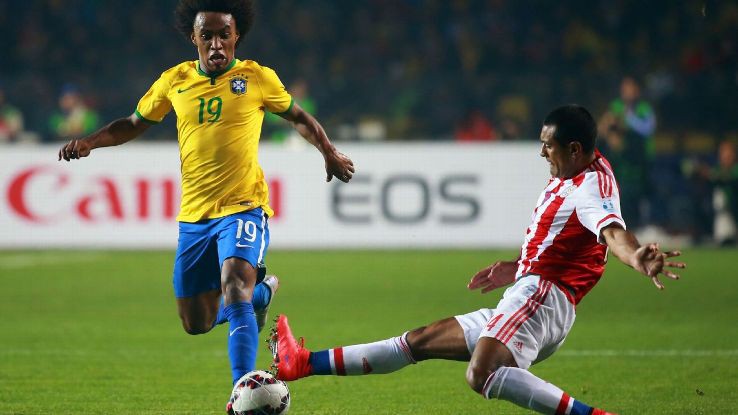 Willian mang lại sức sáng tạo cho Brazil