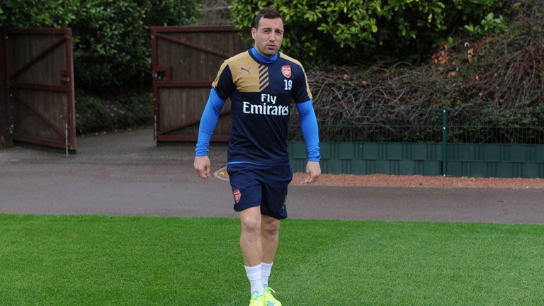 Cazorla trở lại đ&uacute;ng l&uacute;c với Arsenal