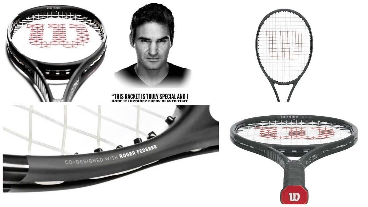 Federer là đồng sáng chế cây vợt mới Pro Staff RF97