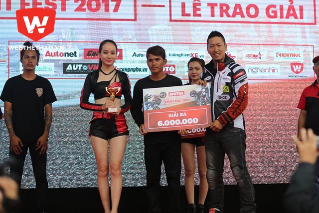 Stunter Cambodia Piseth Soeun đạt giải ba