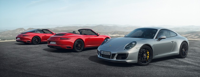 Nhiều màu sắc mới và công suất mạnh mẽ hơn cho tất cả các phiên bản S của dòng xe 911