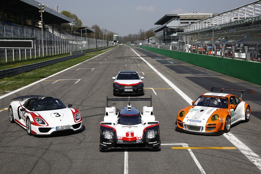 Hội nghị thượng đỉnh tại Monza: Những dòng xe hybrid hiệu suất của Porsche