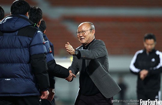 HLV Park Hang Seo là HLV Hàn Quốc thành công nhất với bóng đá Việt Nam. Hình ảnh: Yonhap News.