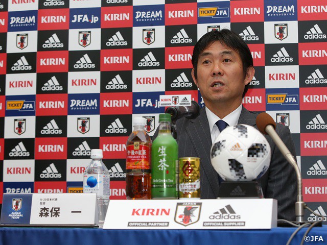 HLV Hajime sẽ dẫn dắt đội tuyển U20 Nhật Bản thi đấu với những đội U23 tại M-150 Cup. Ảnh: JFA.