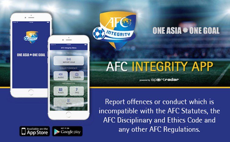 AFC Integrity là sự hợp tác giữa AFC và Sportradar.