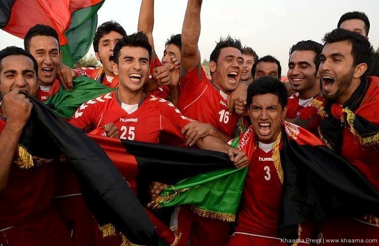Đội tuyển Afghanistan giành chức vô địch Giải vô địch các quốc gia Nam Á 2013 là khoảnh khắc cả đất nước tự hào và đoàn kết cùng nhau. Ảnh: Getty Images.