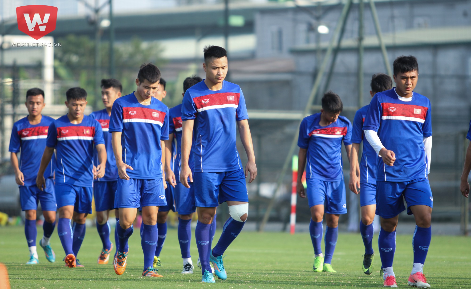 Đội tuyển U19 Việt Nam đã có 1 tháng tập luyện chuẩn bị cho vòng loại U19 châu Á 2018. Ảnh: Trung Thu.