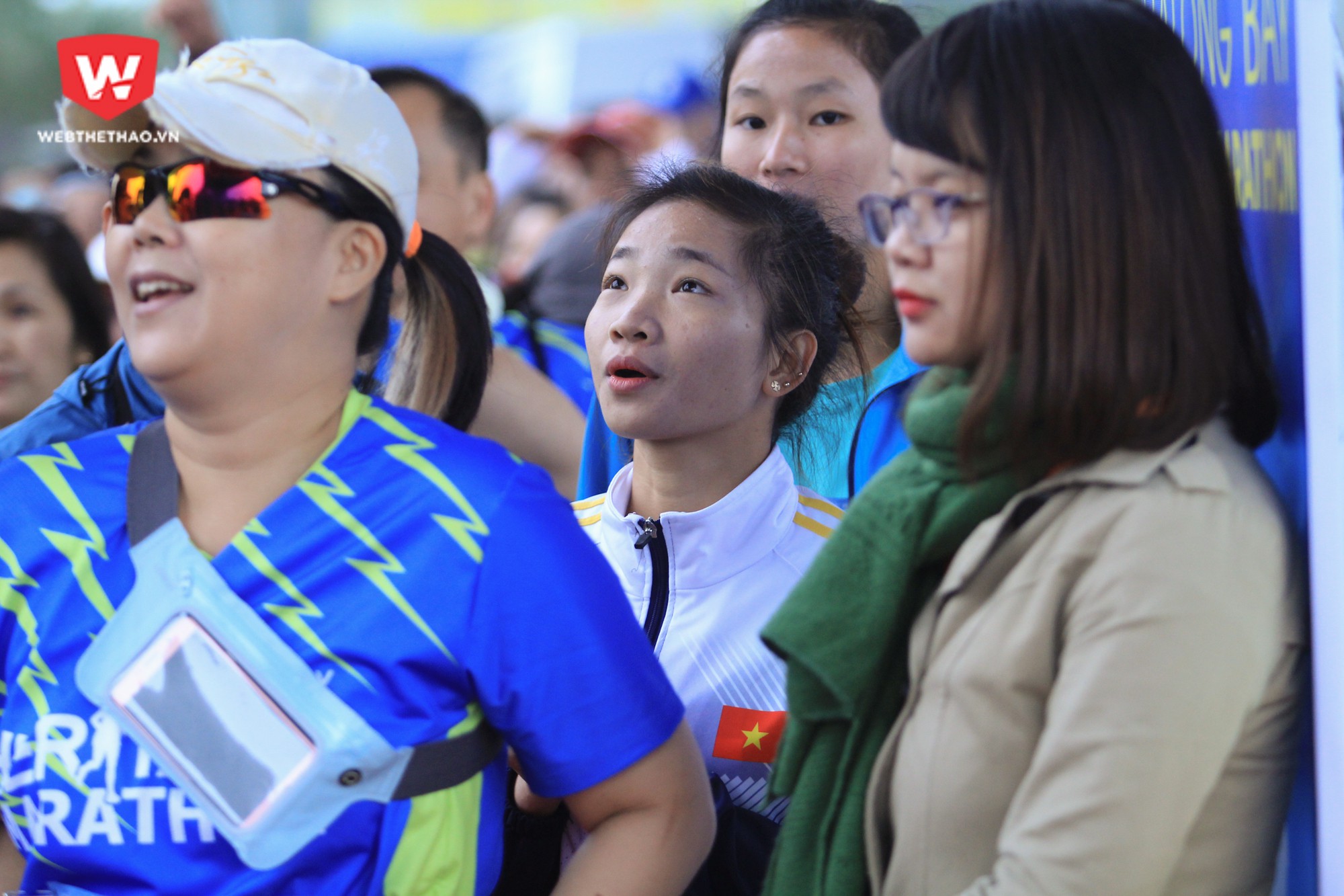 Giải chạy Halong Bay Heritage Marathon 2017 đón chào sự tham dự của VĐV Nguyễn Thị Oanh, người giành HCV nội dung 1500m và 5000m cá nhân nữ tại SEA Games 29 diễn ra tại Malaysia. Ảnh: Trung Thu.