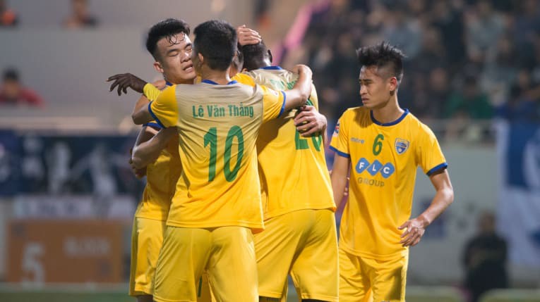 FLC Thanh Hóa vượt qua Eastern FC với tỷ số 4-2. Hình ảnh: AFC.