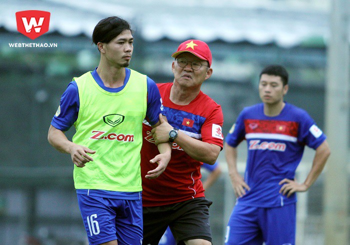 Đội tuyển Việt Nam sẽ tập trung vào ngày 23/3 nhằm chuẩn bị cho trận đấu cuối cùng tại vòng loại Asian Cup 2019. Hình ảnh: Trung Thu.
