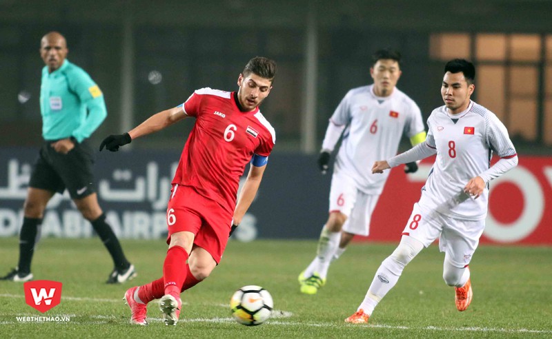 U23 Việt Nam vừa có kết quả tốt trước một đối thủ Tây Á khác là U23 Syria. Hình ảnh: Anh Khoa. 