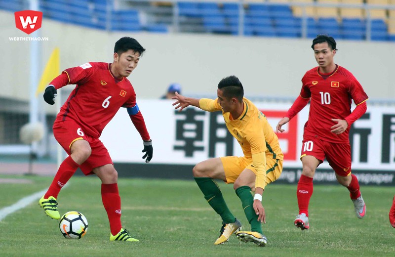 Xuân Trường chỉ ra chìa khóa thành công của U23 Việt Nam tại VCK U23 châu Á 2018 là tinh thần chiến đấu và HLV Park Hang Seo. Hình ảnh: Anh Khoa.