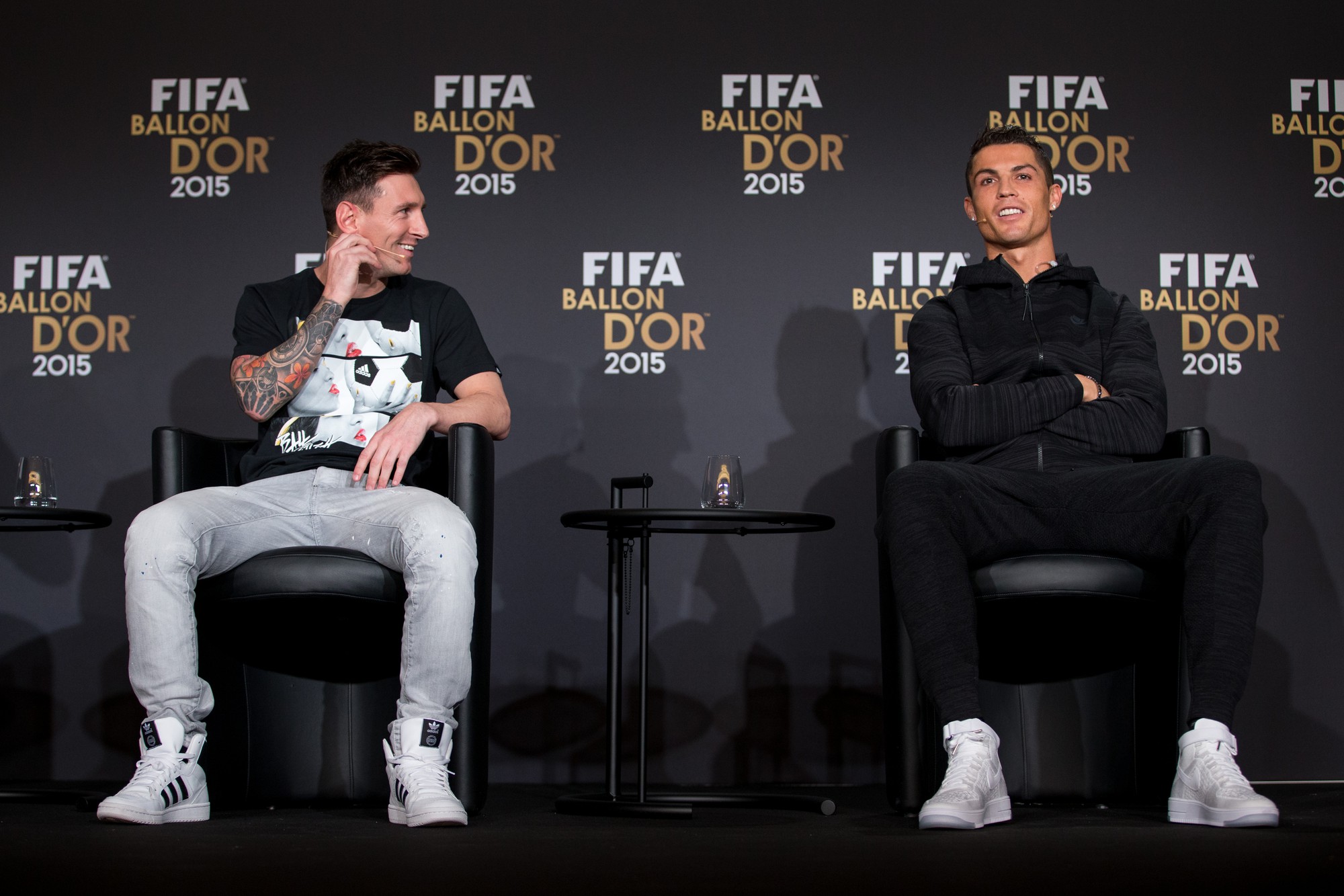 Messi và Ronaldo đã có những thay đổi mạnh về vai trò trong những năm qua