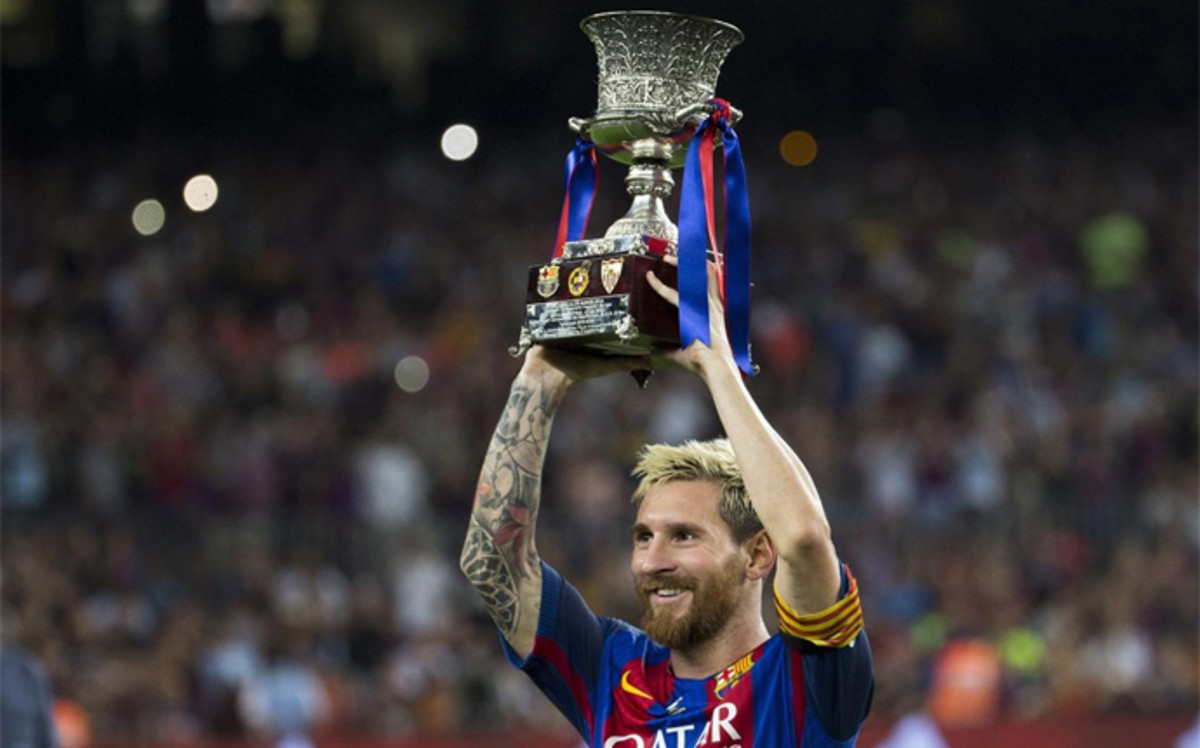 Hình ảnh: Messi đem về nhiều cúp cho Barca