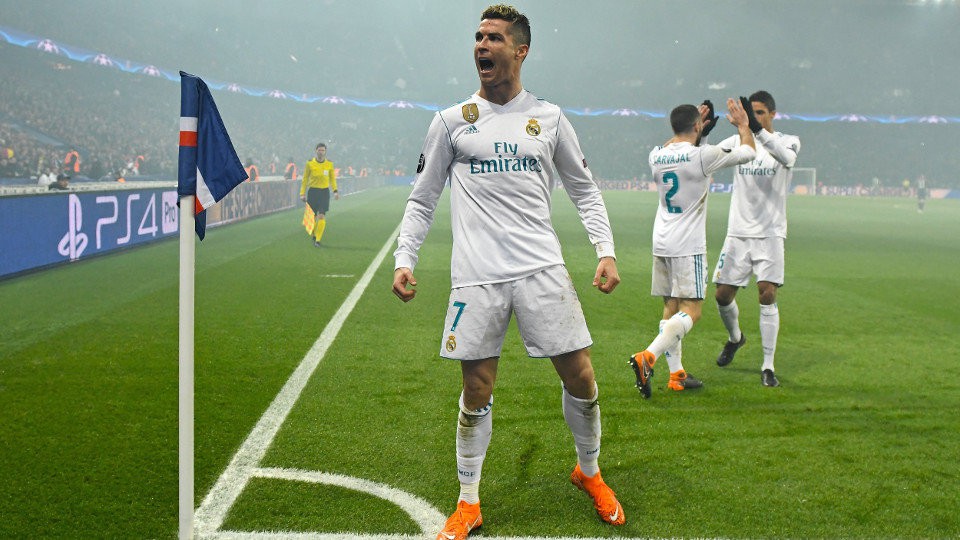 Hình ảnh: Ronaldo ghi bàn ở toàn bộ 8 trận Champions League mùa này