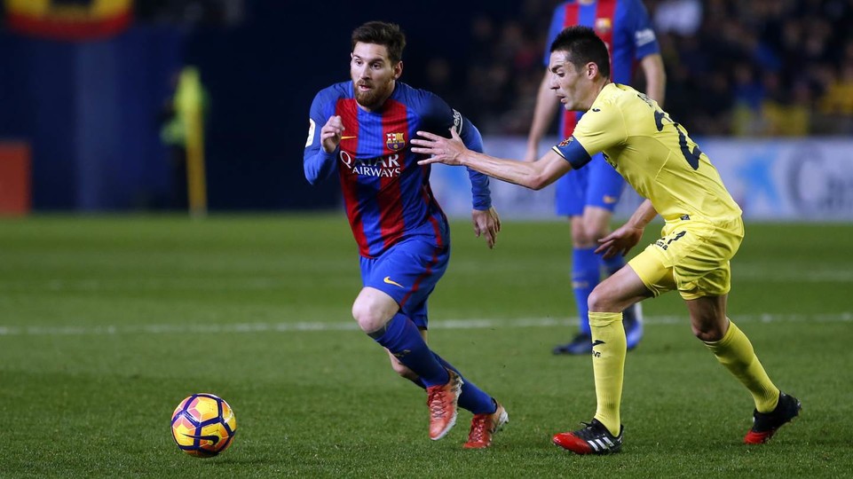 Hình ảnh: Messi gỡ hòa trước Villarreal