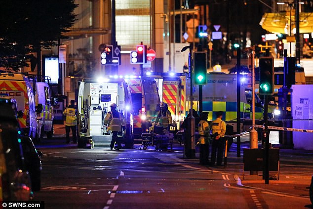 Vụ tấn công khủng bố vừa xảy ra ở Manchester