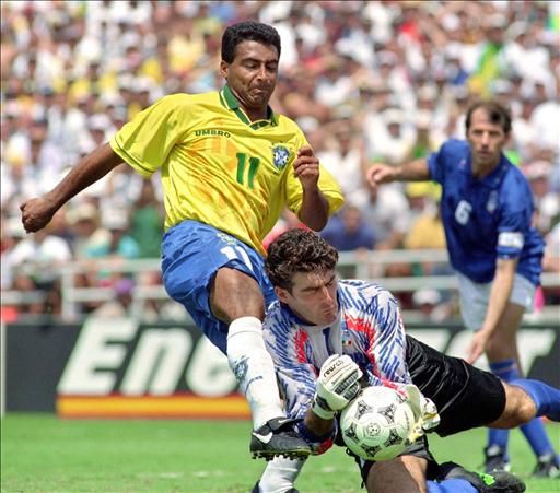Hình ảnh: Romario tỏa sáng ở World Cup 1994 nhưng lỡ giải đấu tiếp theo