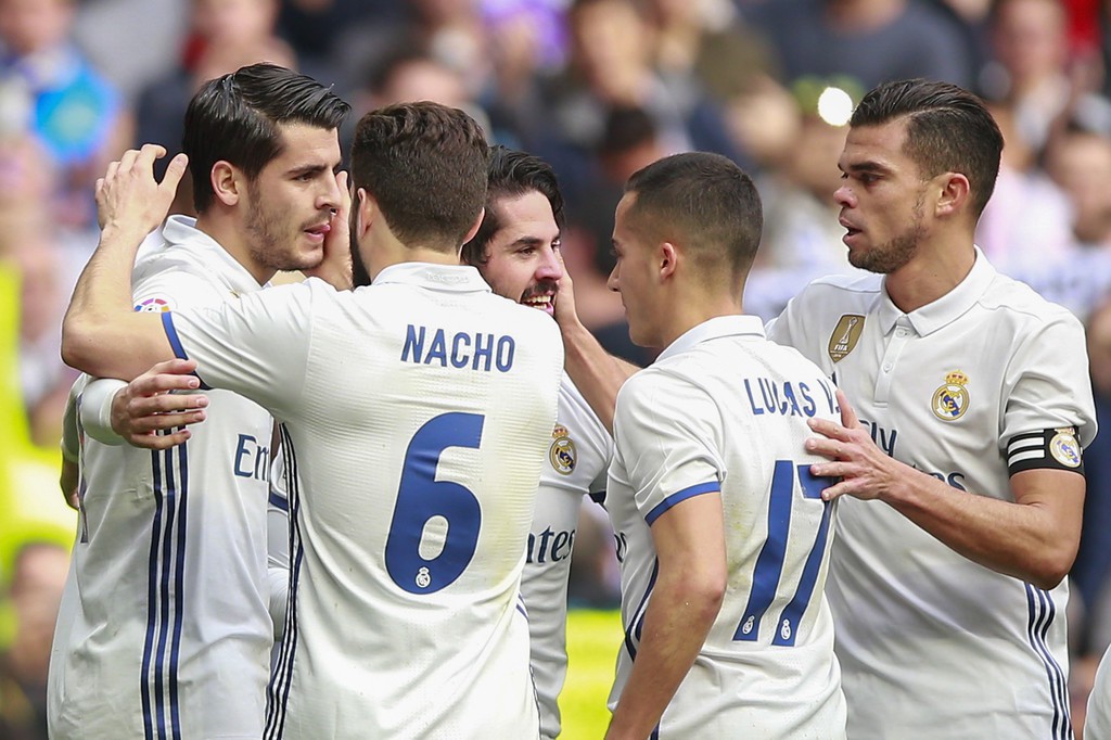 Có tới 21 cầu thủ của Real Madrid chơi trên 1000 phút ở mùa này