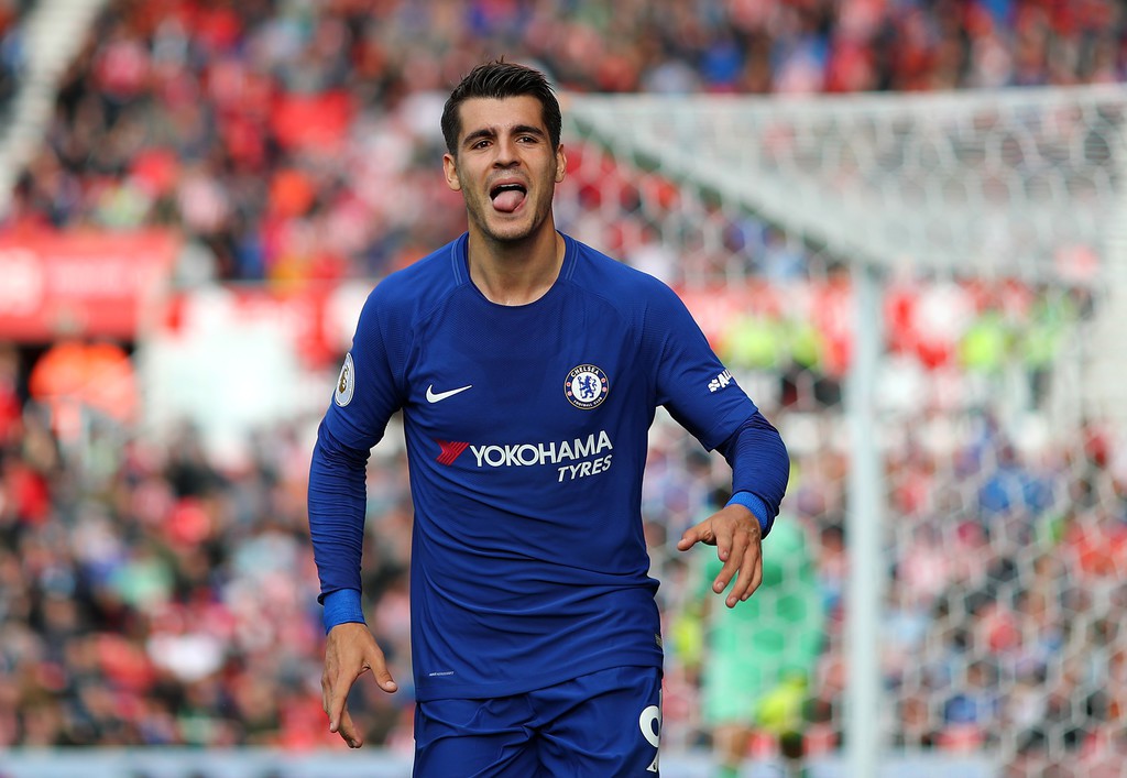 Morata đã ghi 6 bàn trong 6 trận đầu tiên tại Premier League