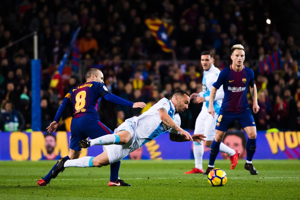 Hình ảnh: Barca chứng tỏ thế mạnh chuyền bóng và kiểm soát bóng