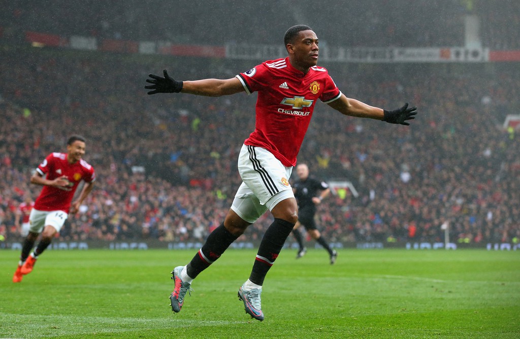 Martial ghi được 6 bàn tại Premier League mùa này