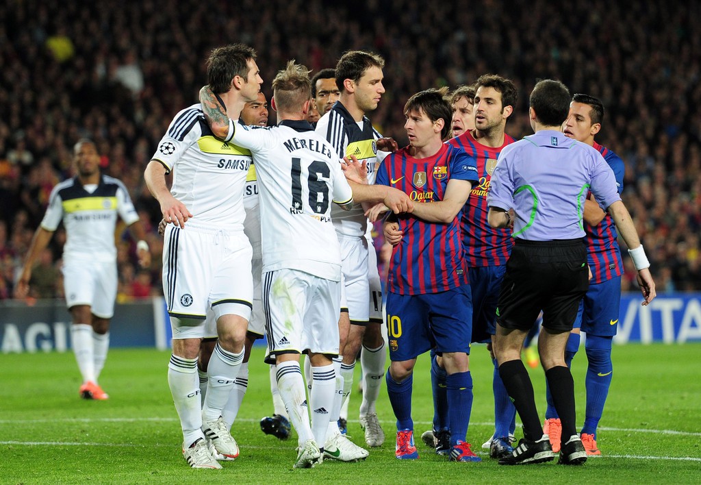 Chelsea và Barca gặp nhau ở bán kết mùa 2011/12