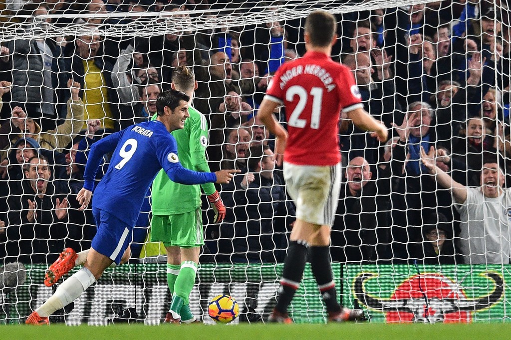 Hình ảnh: Chelsea thắng MU ở lượt đi