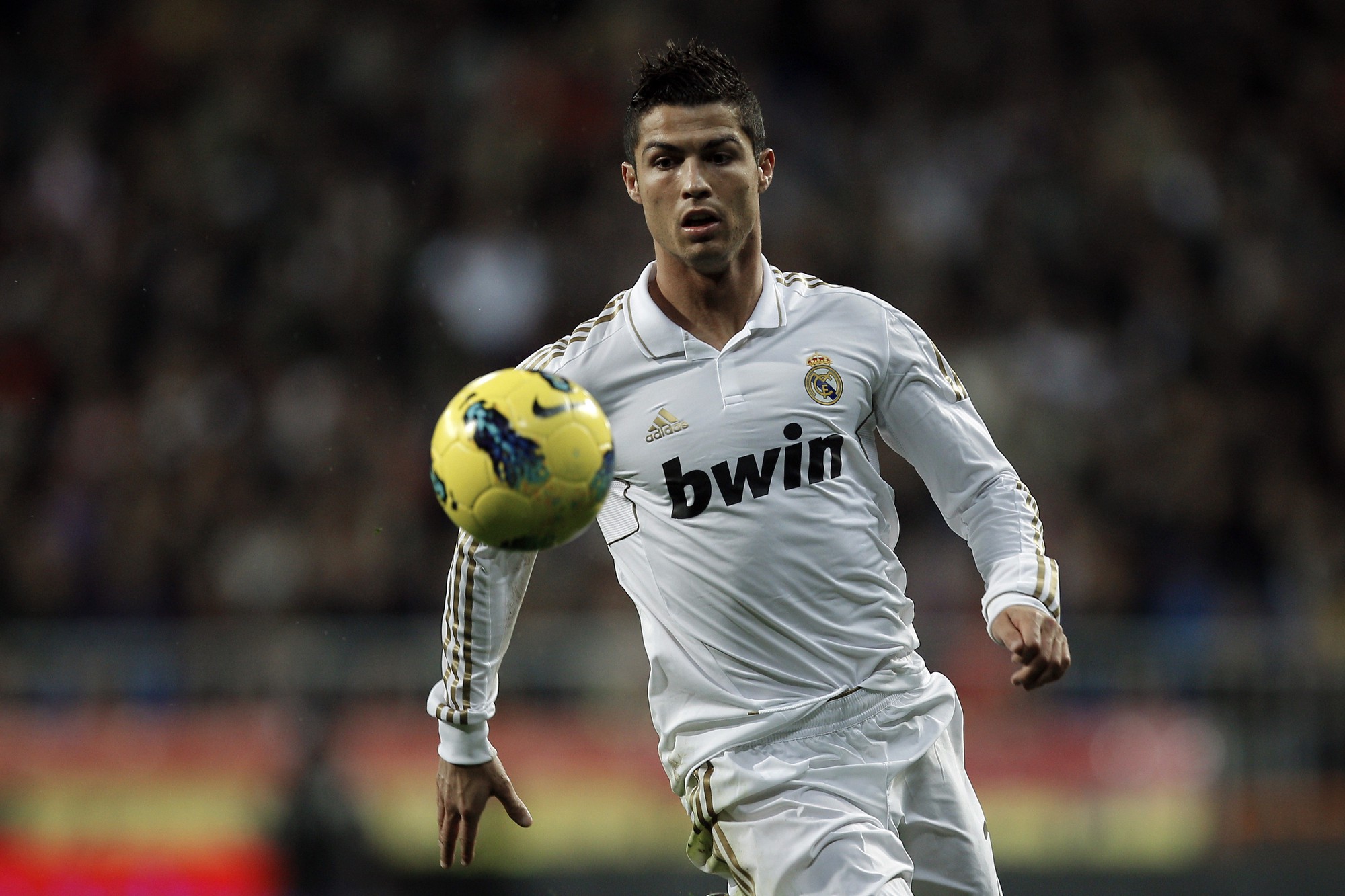 Những năm đầu tiên tại Real Madrid, Ronaldo có số lượng dứt điểm rất nhiều