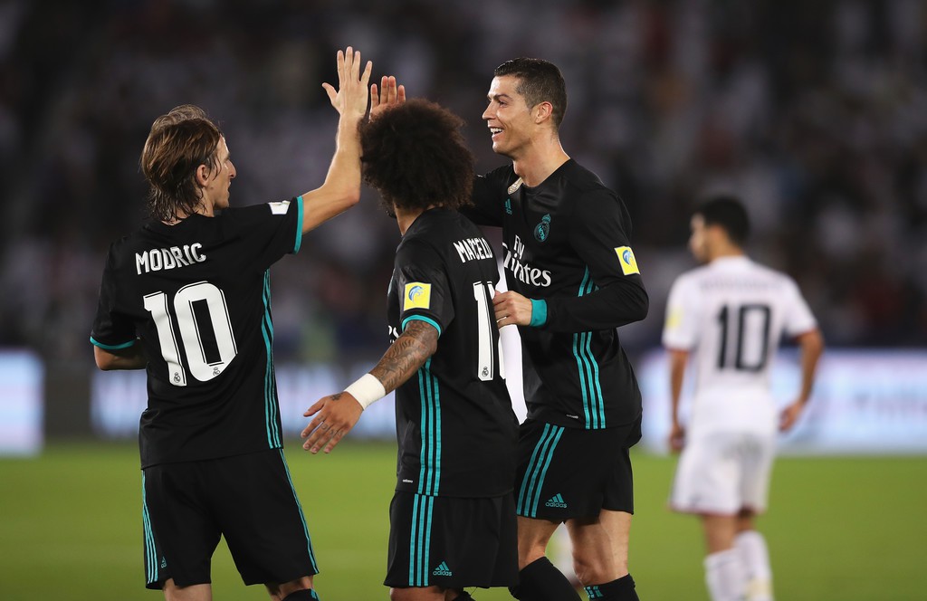 Hình ảnh: Ronaldo vừa ghi bàn ở bán kết FIFA Club World Cup