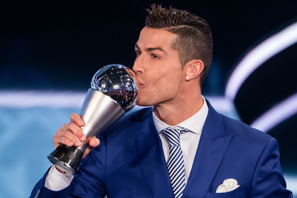 Ronaldo đoạt giải The Best được công bố hồi tháng 1/2017