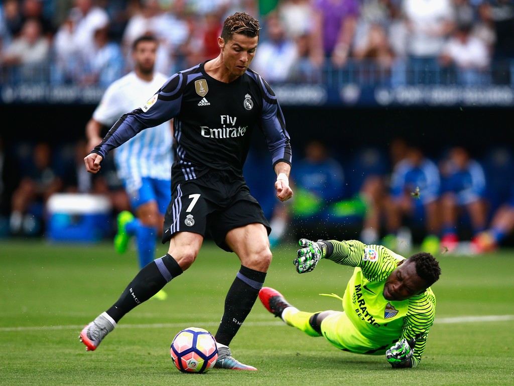 Ronaldo đã ghi 406 bàn cho Real Madrid