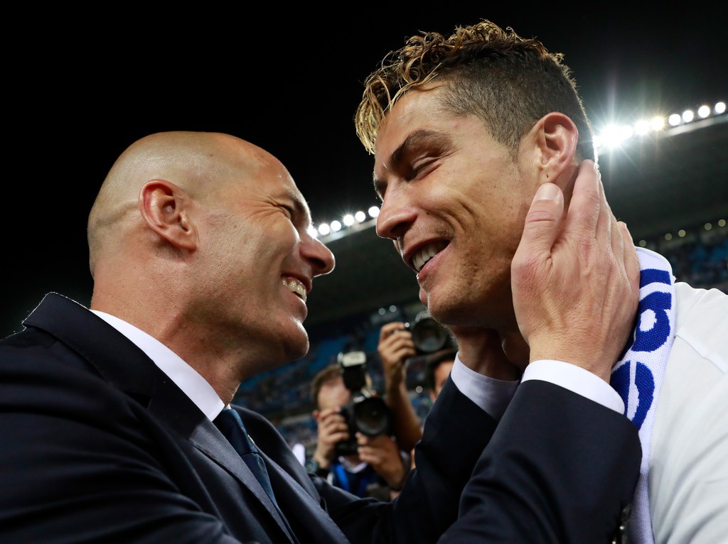 HLV Zidane cũng góp phần giúp Ronaldo thăng hoa ở cuối mùa