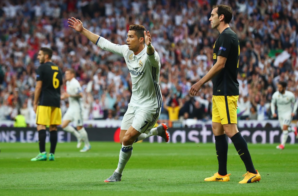 Ronaldo ghi 21 bàn trước Atletico trong sự nghiệp