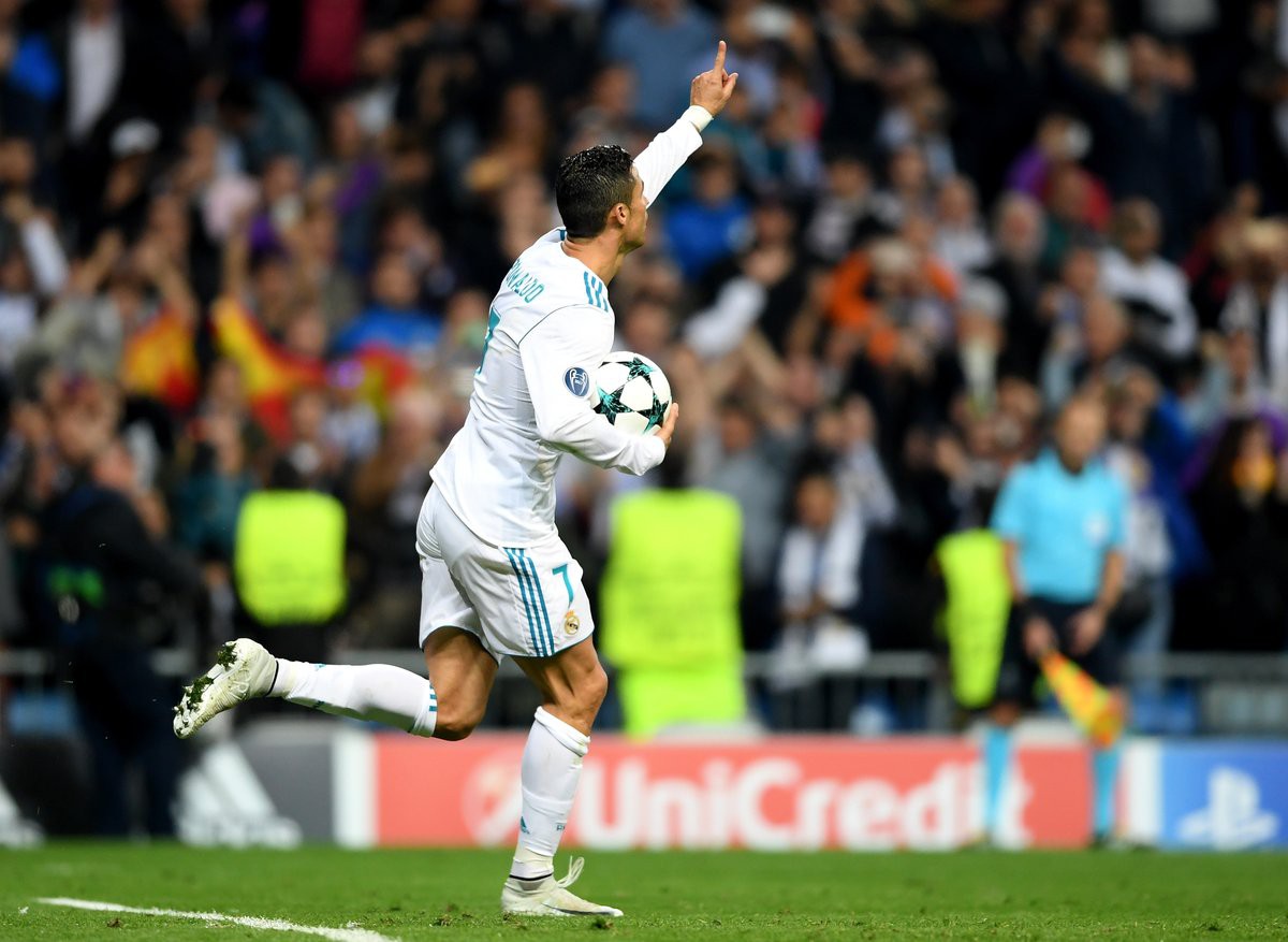 Ronaldo gỡ hòa cho Real Madrid