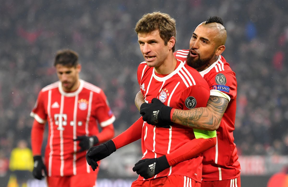 Hình ảnh: Muller đóng góp 2 bàn cho Bayern