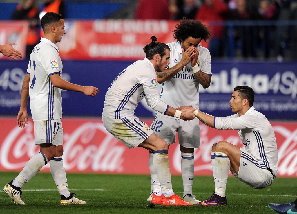 Cả Bale lẫn Ronaldo đều đã chịu chấn thương ở mùa giải này