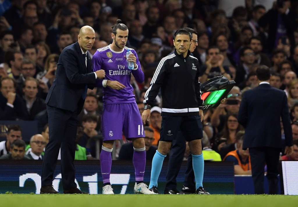 Bale chỉ vào sân ít phút từ ghế dự bị ở chung kết Champions League 2017