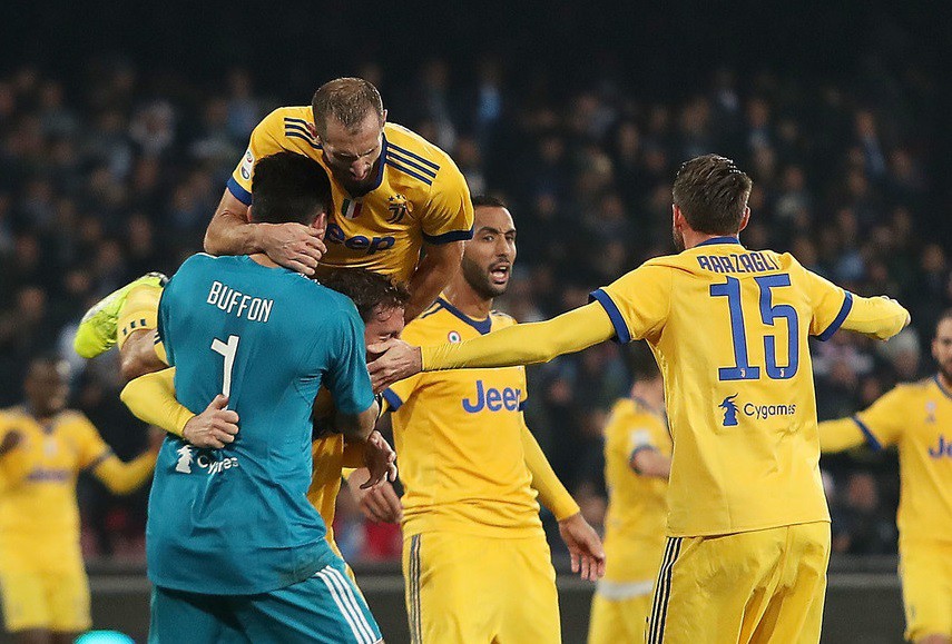 Hình ảnh: hàng thủ Juve trở thành thách thức lớn cho Tottenham