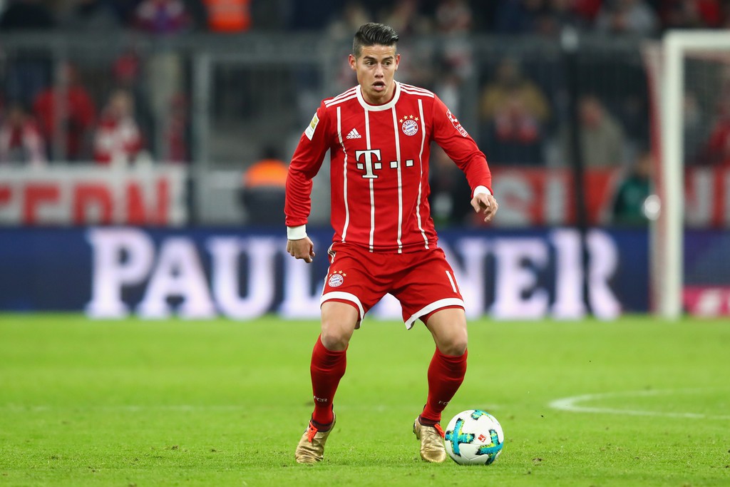 Hình ảnh: Real sẽ chờ đến năm 2019 để thanh lý James Rodriguez