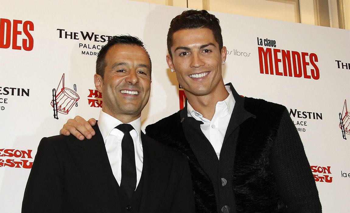 Ronaldo là một trong những khách hàng lớn của Mendes