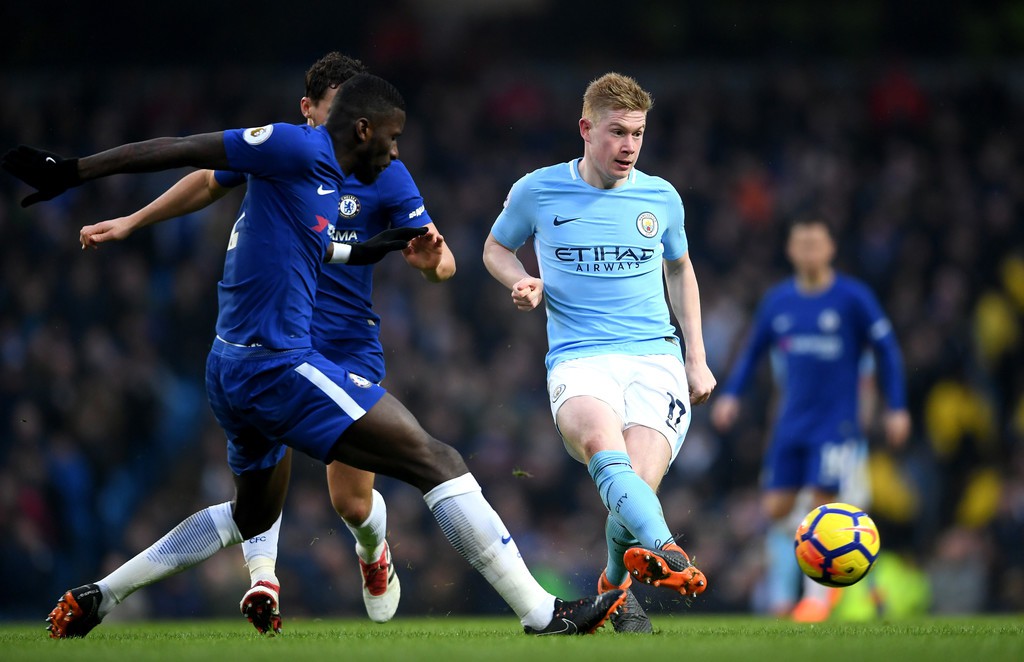 Hình ảnh: De Bruyne kiến tạo nhiều nhất Premier League