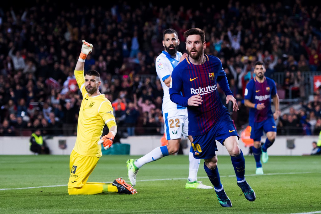 Hình ảnh: Messi đã có 29 bàn tại La Liga mùa này