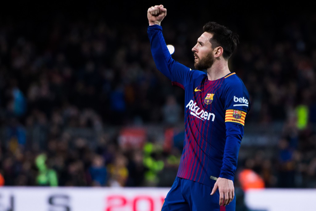 Hình ảnh: Messi vừa lập hat-trick trước Leganes