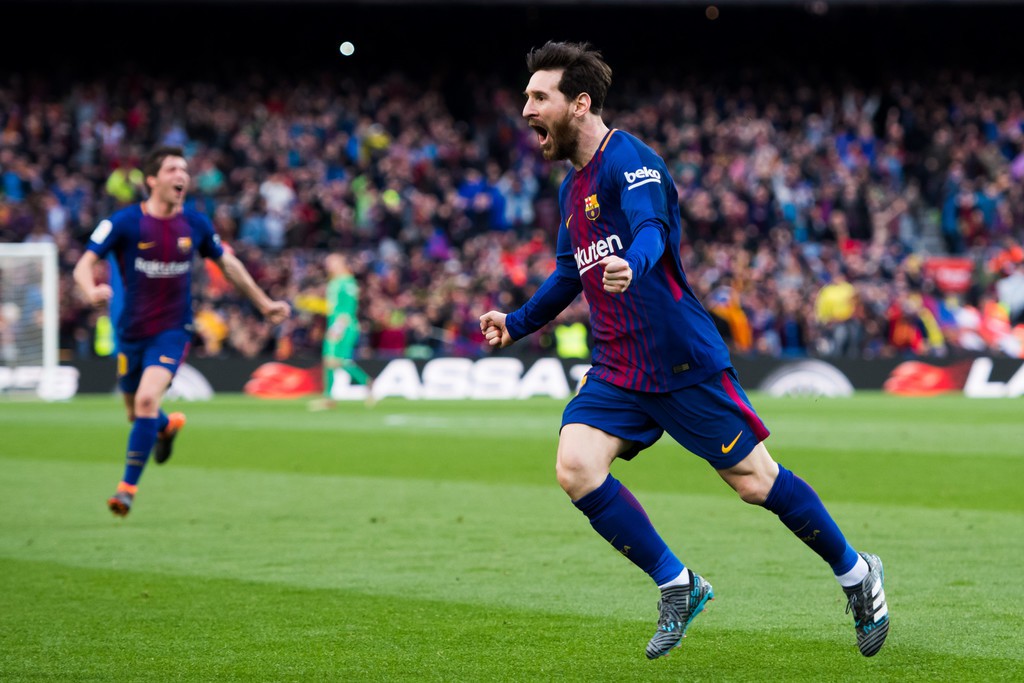 Hình ảnh: Messi tham gia trực tiếp vào 36 trong 72 bàn của Barca
